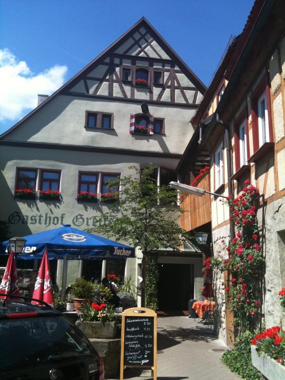 Hotel-Gasthof Goldener Greifen Rothenburg ob der Tauber Ngoại thất bức ảnh